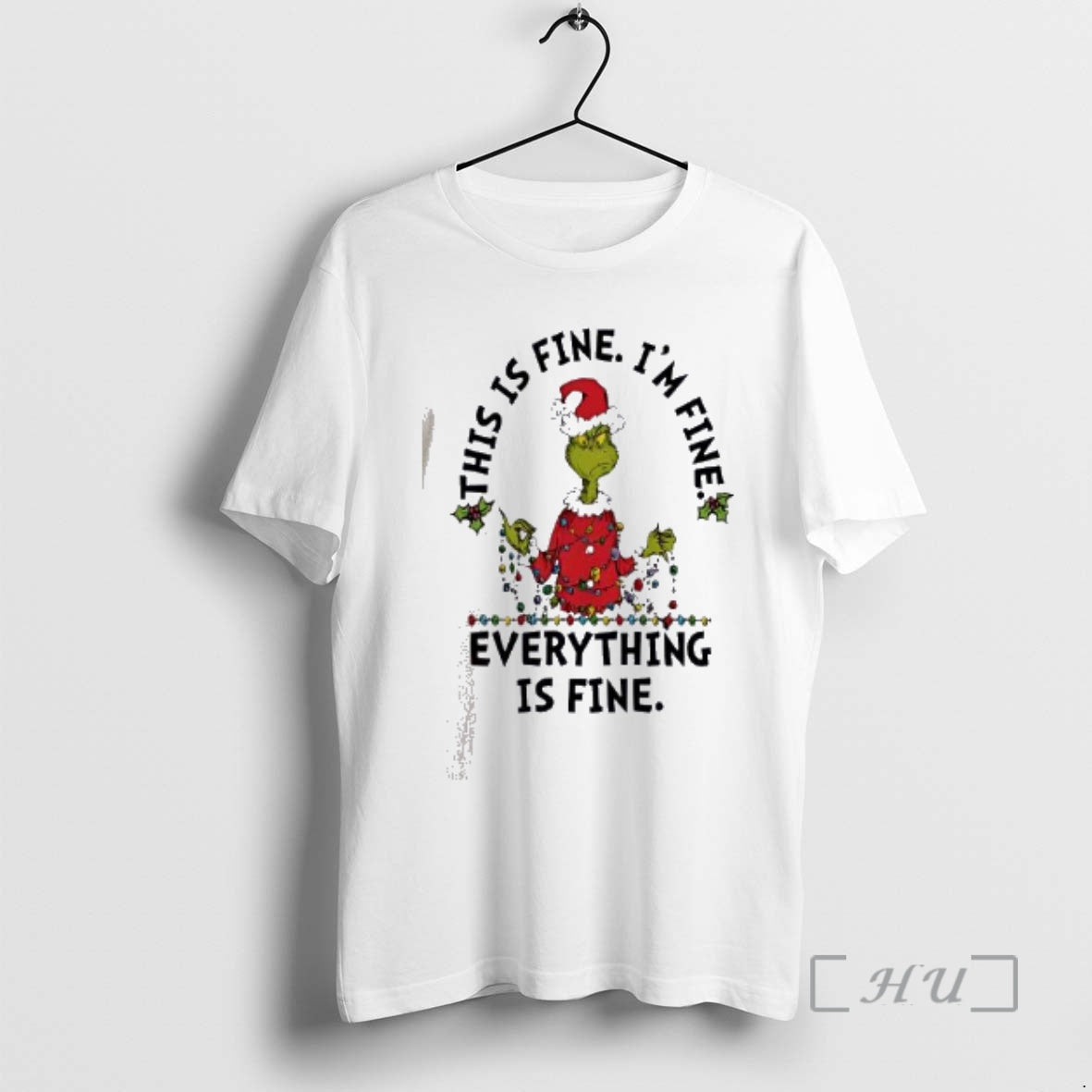 Officials Grinch Everything Is Fine Christmas T-Shirts, Hoodie, Sweatshirt | PureTeeCo.com