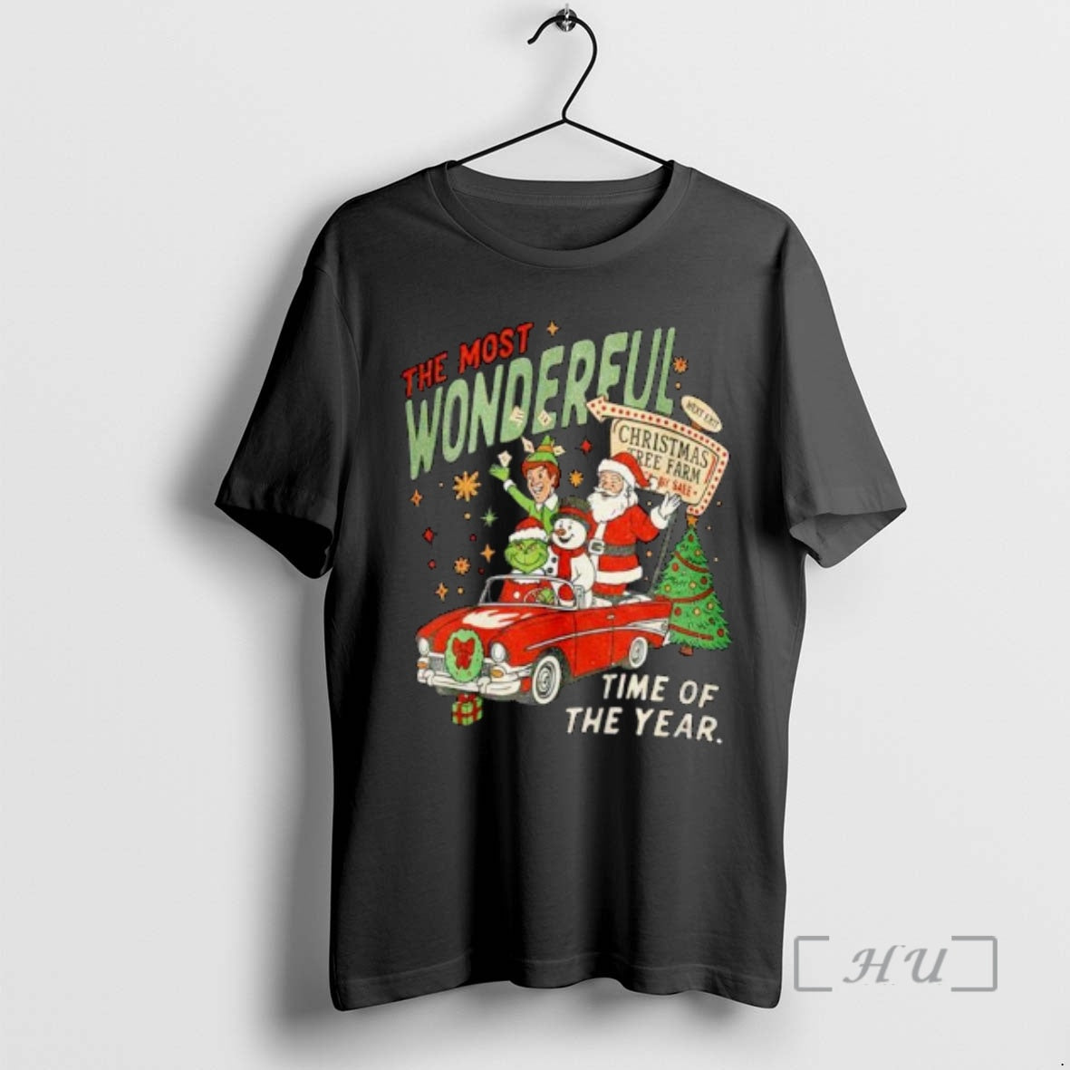 Officials Grinch Santa Elf Snowman The Most Wonderful Time Of The Year Ornaments Premium T-Shirts, Hoodie, Sweatshirt