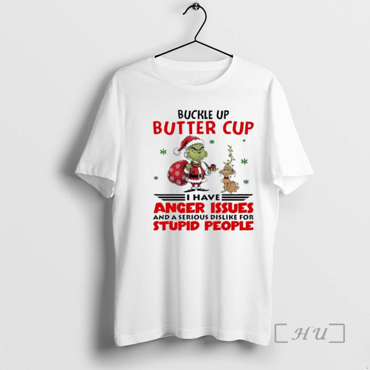Officials Grinch And Dog Max Buckle Up Butter Cup T-Shirts, Hoodie, Sweatshirt | PureTeeCo.com