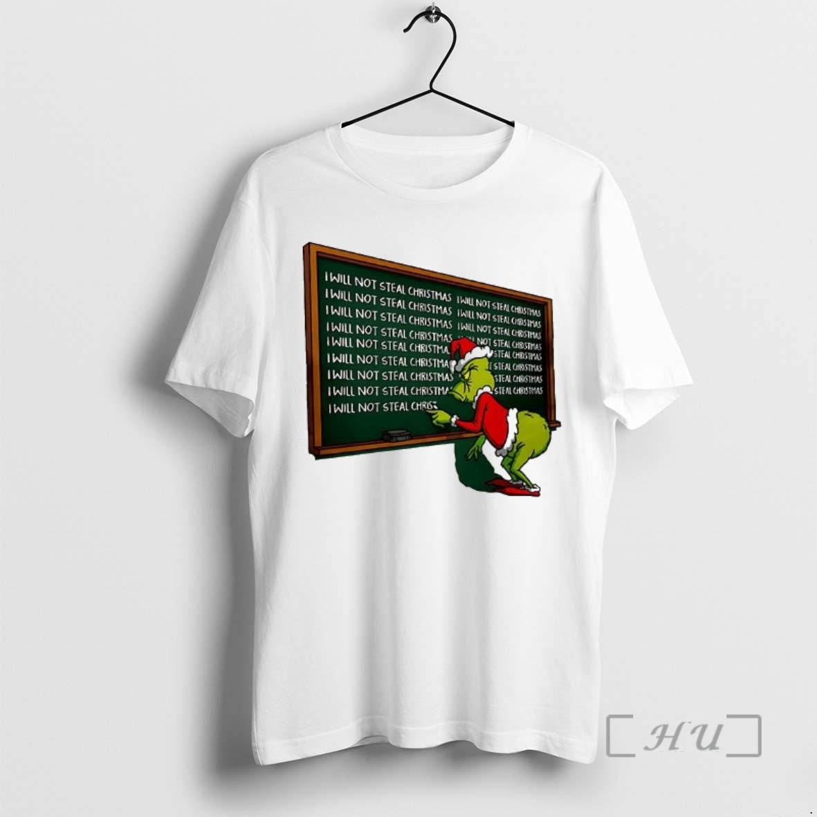 Officials Grinch Copied Punishment I Will Not Steal Christmas T-Shirts, Hoodie, Sweatshirt | PureTeeCo.com
