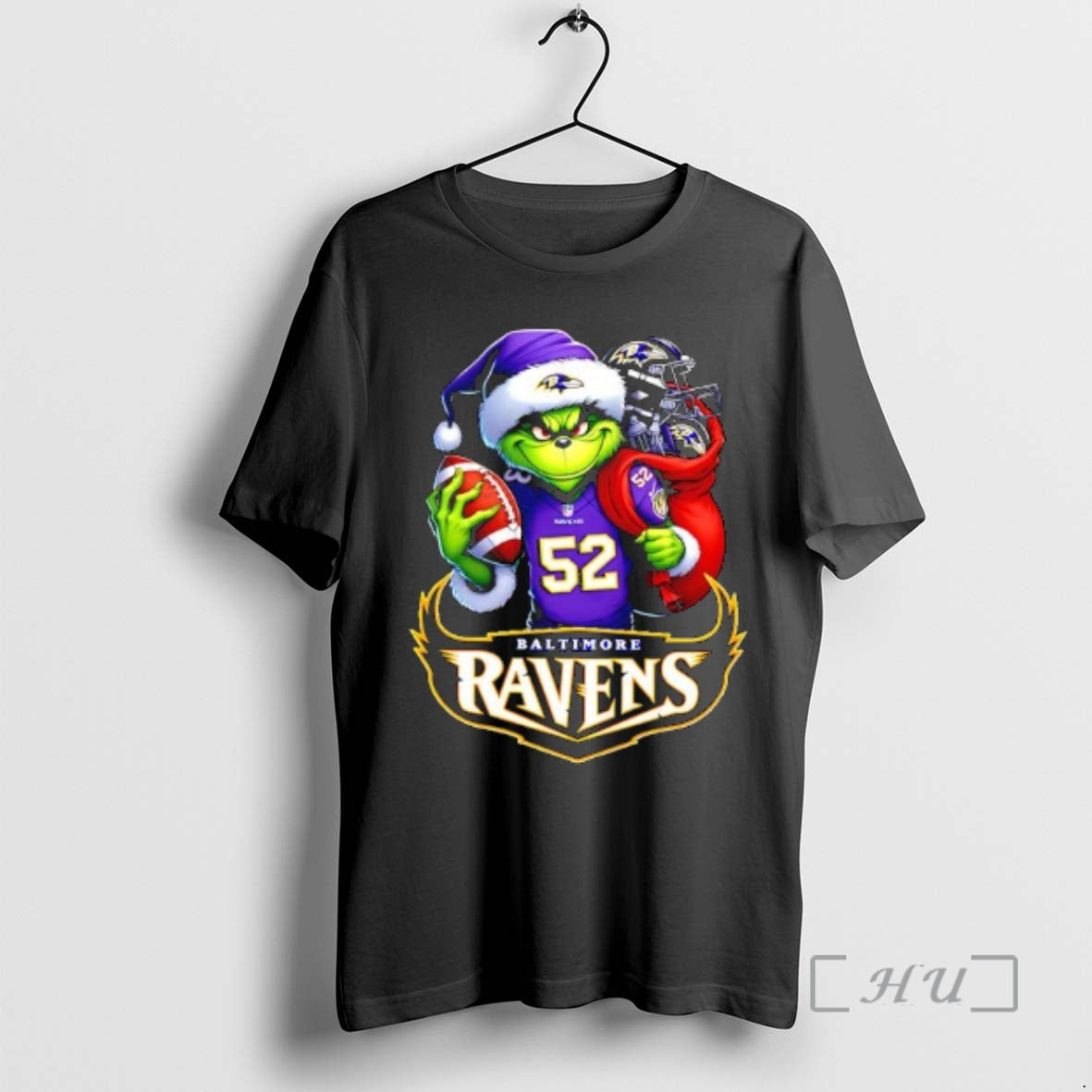 Officials Grinch Holding Baltimore Ravens Grinchmas T-Shirts, Hoodie, Sweatshirt | PureTeeCo.com