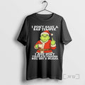 Officials Grinch I Dont Have A Bad Temper I Just Dont Tolerate Fucking Bull Shit T-Shirts, Hoodie, Sweatshirt | PureTeeCo.com