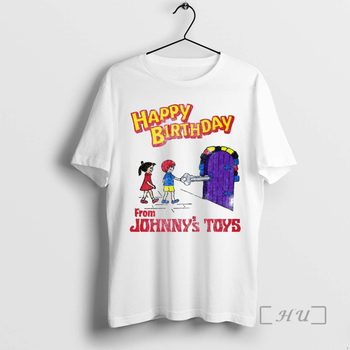 Officials Happy Birthday From Johnnys Toys Birthday Castle T-Shirts, Hoodie, Sweatshirt | PureTeeCo.com