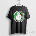 Officials He Knows When Yinz Been Nebby Santa Christmas T-Shirts, Hoodie, Sweatshirt | PureTeeCo.com
