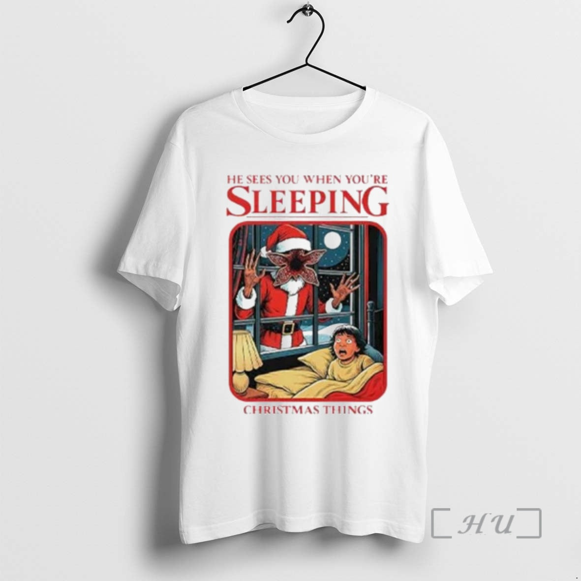 Officials He Sees You When Youre Sleeping Christmas Things Ornaments T-Shirts, Hoodie, Sweatshirt | PureTeeCo.com