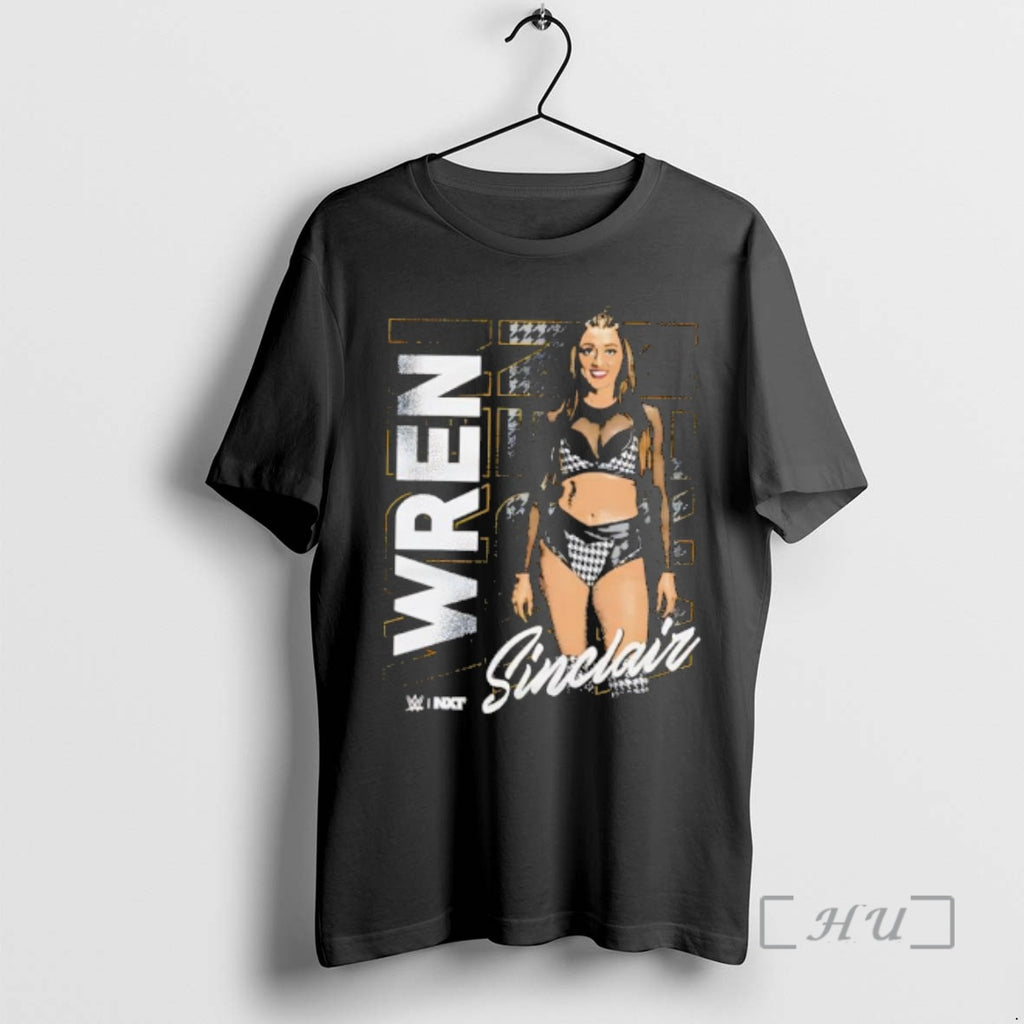 Officials Heather Black Wren Sinclair Vertical Name Retro T-Shirts, Hoodie, Sweatshirt | PureTeeCo.com