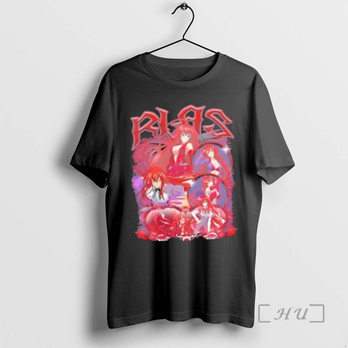Officials High School Dxd Rias Gremory Anime Graphic T-Shirts, Hoodie, Sweatshirt | PureTeeCo.com