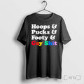 Officials Hoops And Pucks And Footy And Gay Shit