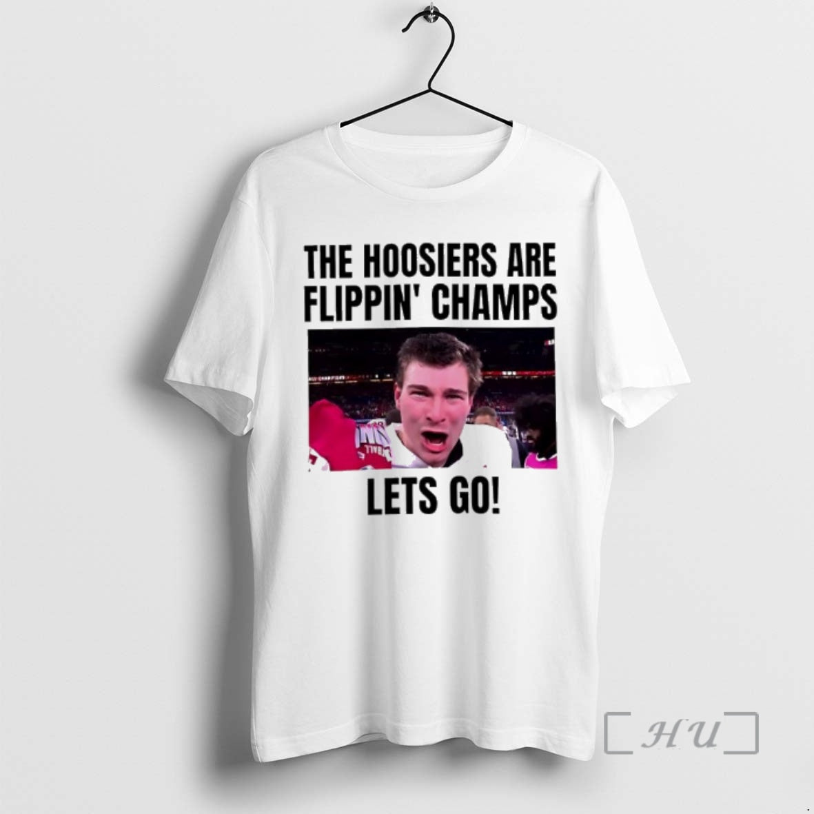 Officials Hoosiers Are Flippin Champs Lets Go T-Shirts, Hoodie, Sweatshirt | PureTeeCo.com