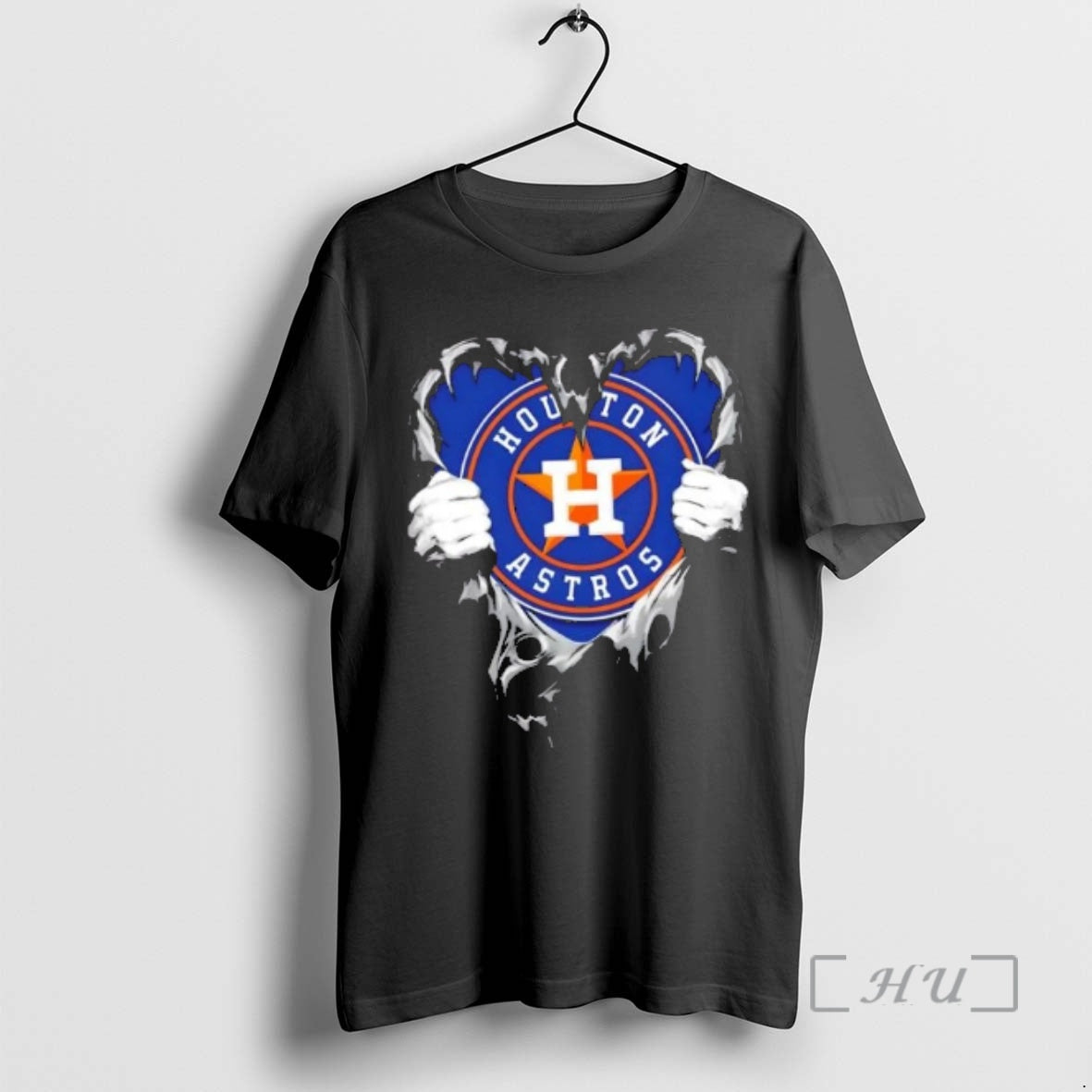 Officials Houston Astros Rip The Chest Forever In My Heart T-Shirts, Hoodie, Sweatshirt | PureTeeCo.com