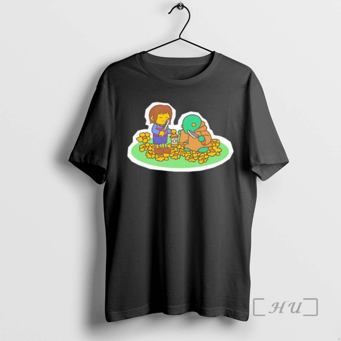 Officials Human And Tonberry Character Graphic T-Shirts, Hoodie, Sweatshirt | PureTeeCo.com