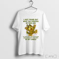 Officials Husky I Just Found Out What The Purpose Of Toes T Shirt