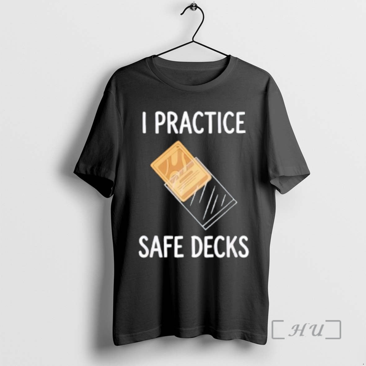 Officials I Practice Safe Decks Trading Card Game Pun Humor T-Shirts, Hoodie, Sweatshirt | PureTeeCo.com