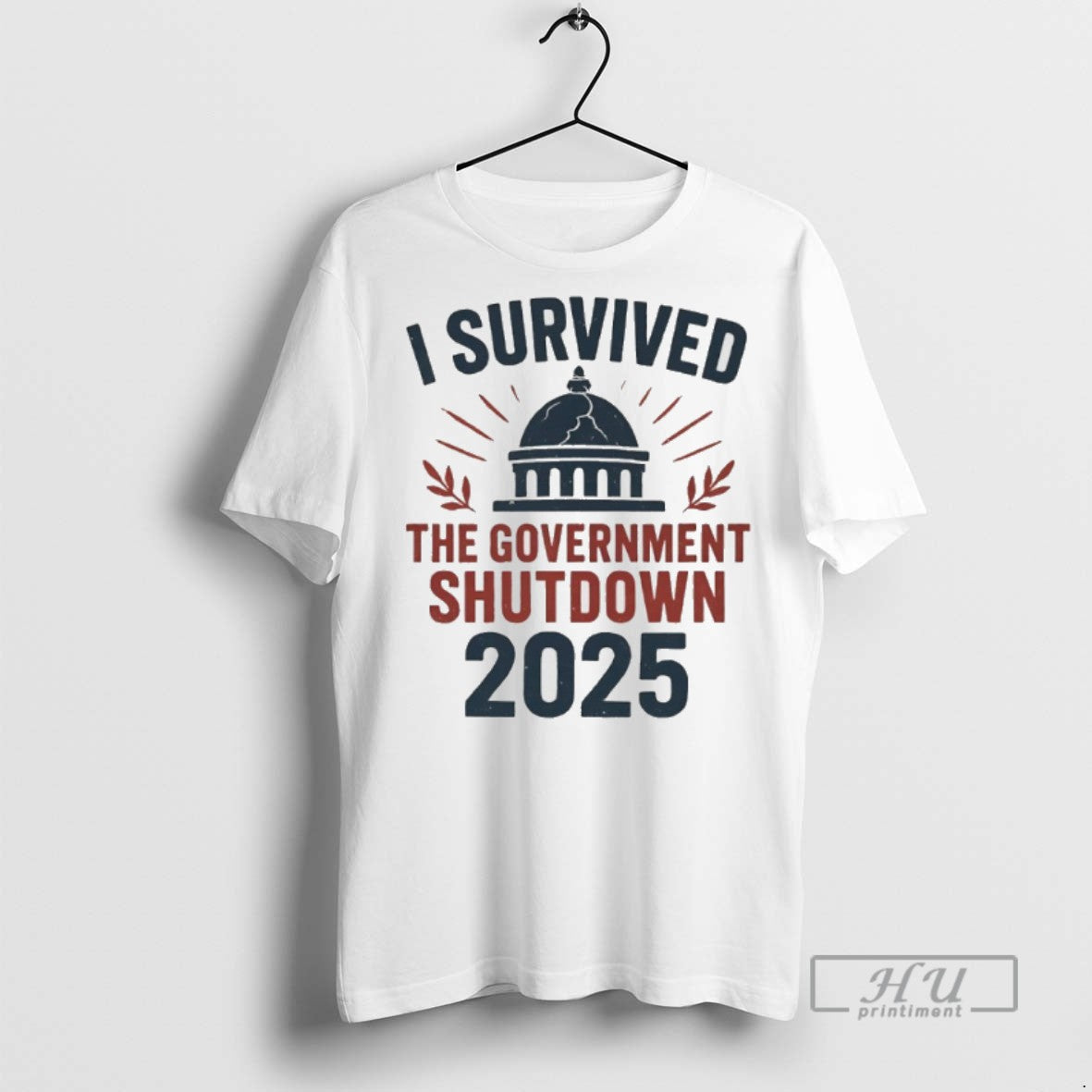 Officials I Survived The Government Shutdown 2025 T Shirt