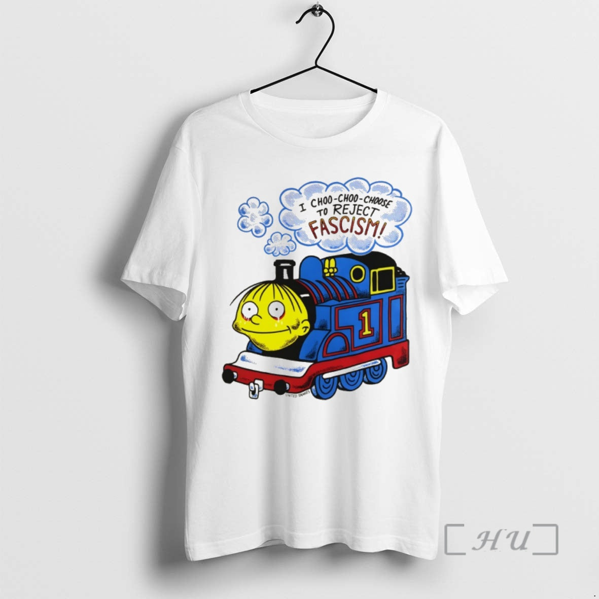 Officials I Choo Choo Choose To Reject Fascism Vintage T-Shirts, Hoodie, Sweatshirt | PureTeeCo.com