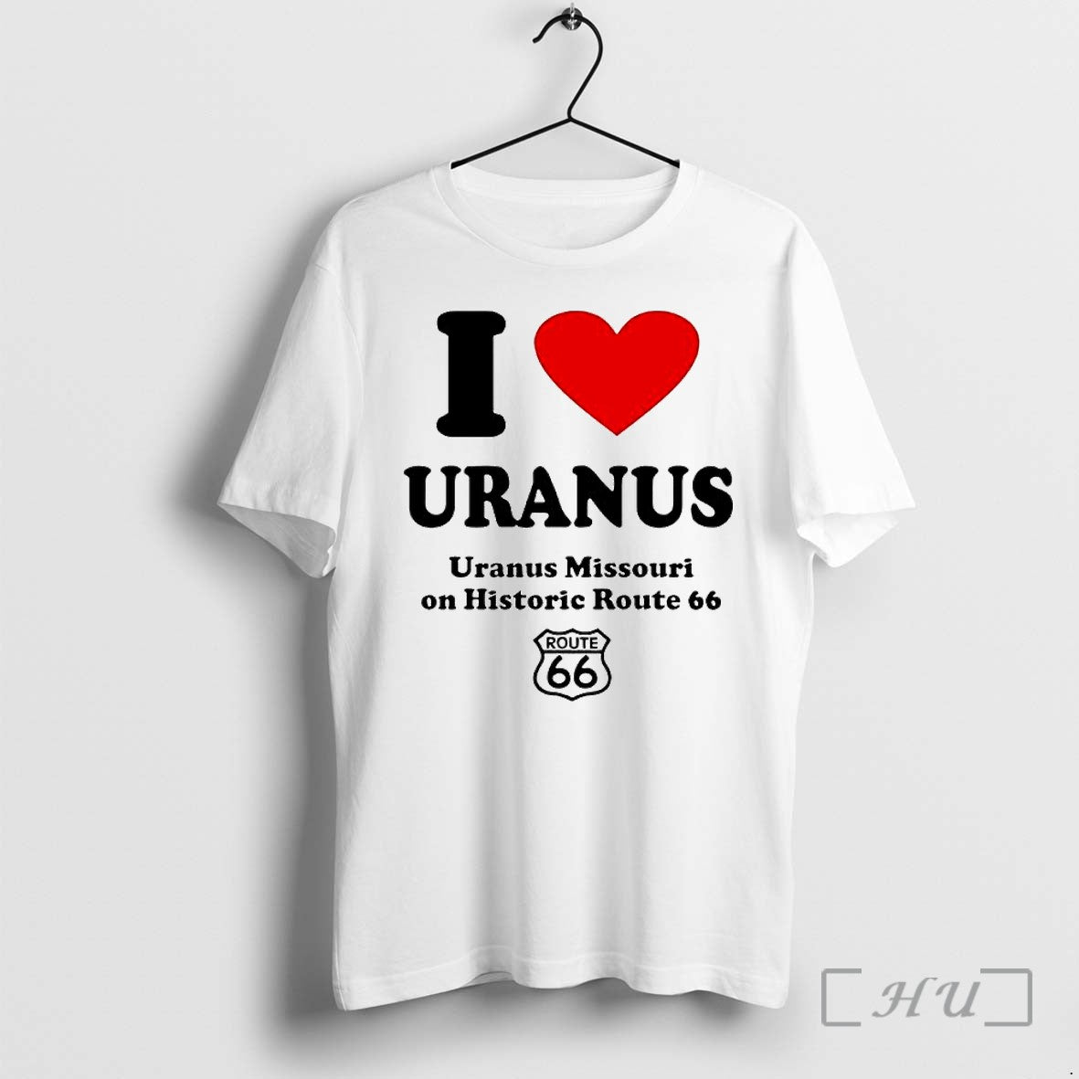 Officials I Heart Uranus Uranus Missouri On Historic Route 66 Route 66 Premium T Shirts