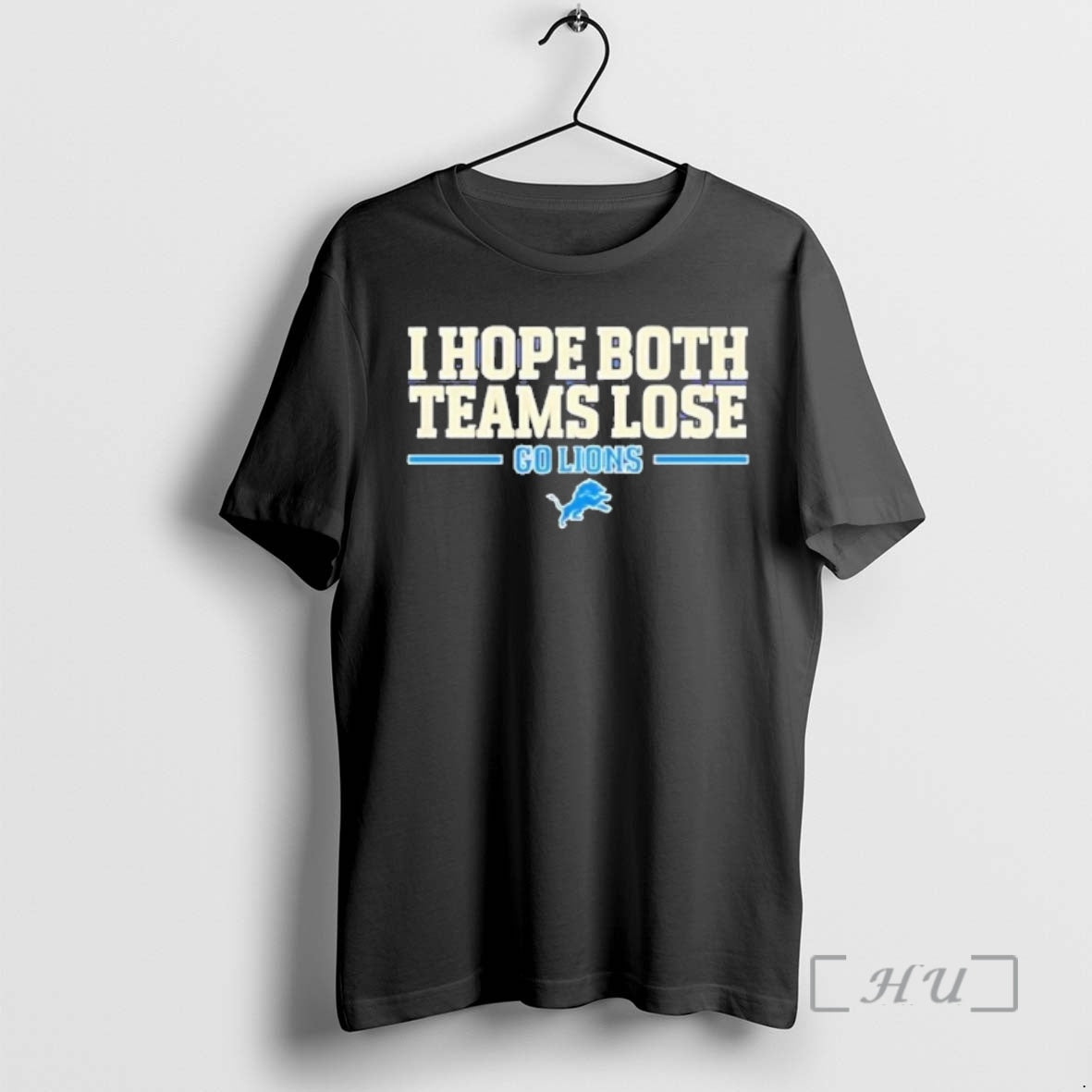 Officials I Hope Both Teams Lose Go Detroit Lions Logo T-Shirts, Hoodie, Sweatshirt | PureTeeCo.com
