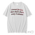 Officials I Invest For Fun Then Check Charts Every 5 Minutes Premium T Shirts Sweater