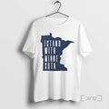 Officials I Stand With Minnesota Map 2026 T-Shirts, Hoodie, Sweatshirt | PureTeeCo.com