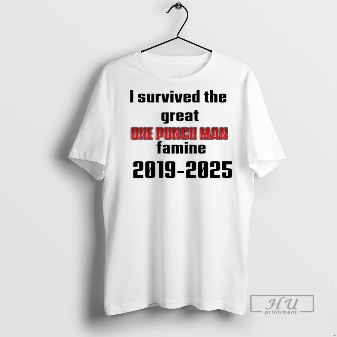 Officials I Survived The Great One Punch Man Famine 2019 2025 T Shirt