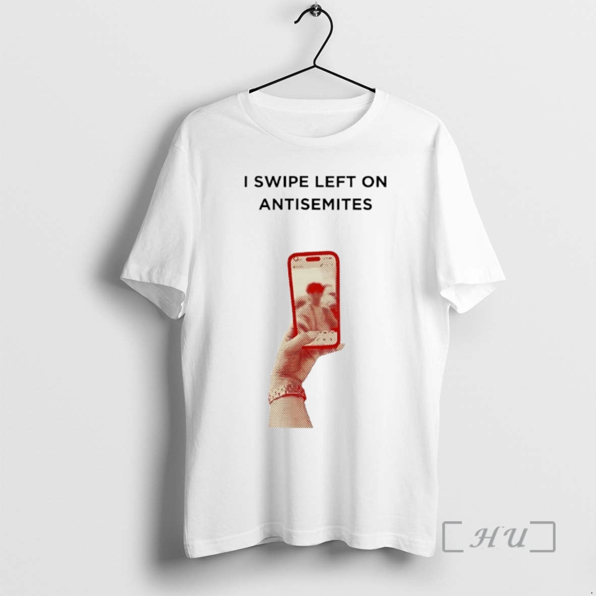Officials I Swipe Left On Antisemites Circle T-Shirts, Hoodie, Sweatshirt | PureTeeCo.com