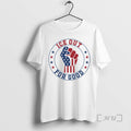 Officials Ice Out For Good Funny Abolish Ice Patriotic Flag Fist Hand Premium T Shirts Hoodie, Sweatshirt | PureTeeCo.com