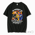 Officials In Memory Of Kyle Busch Rowdy 1985 2026 Signature Tee Premium T Shirts Sweater
