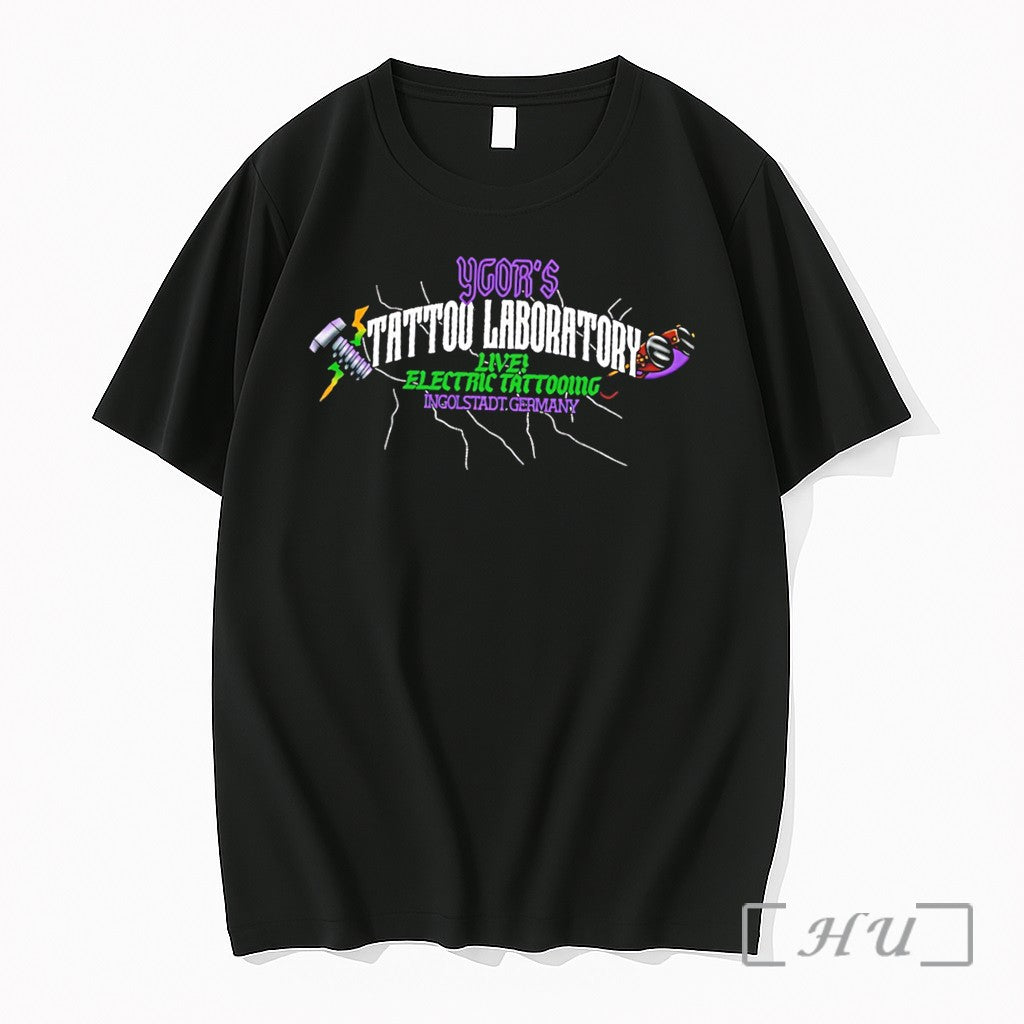 Officials Igors Tattoo Laboratory Live Electric Tattooing Tee