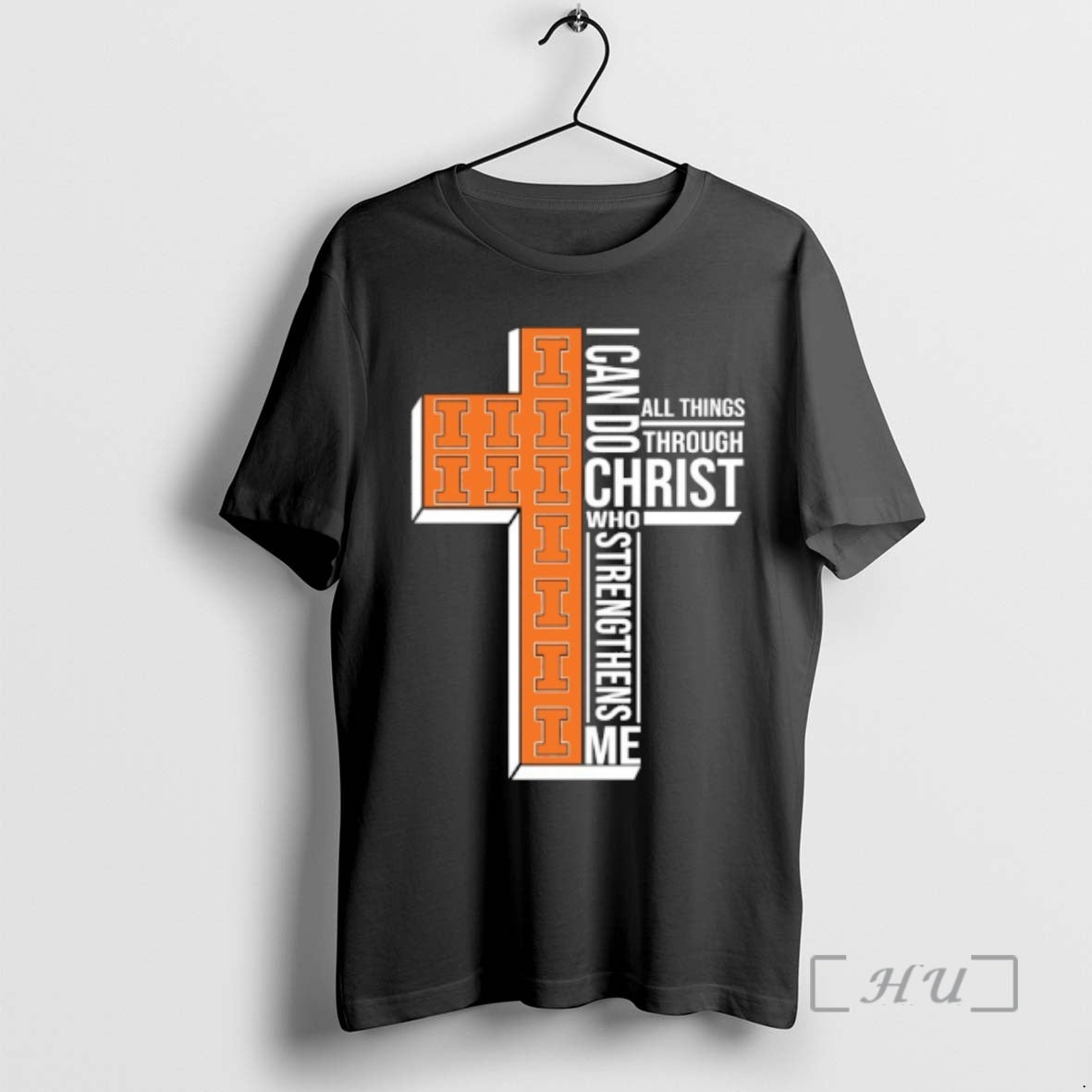 Officials Illinois Fighting Illini Cross I Can Do All Things Through Christ Who Strengthen Me T-Shirts, Hoodie, Sweatshirt