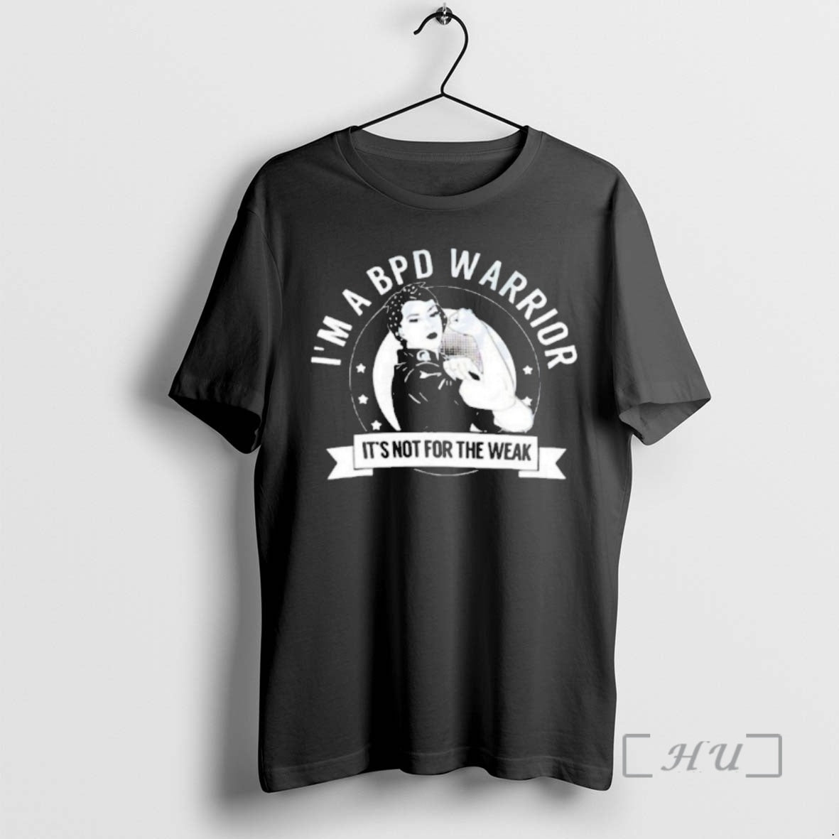 Officials Im A Bpd Warrior Its Not For The Weak T-Shirts, Hoodie, Sweatshirt | PureTeeCo.com