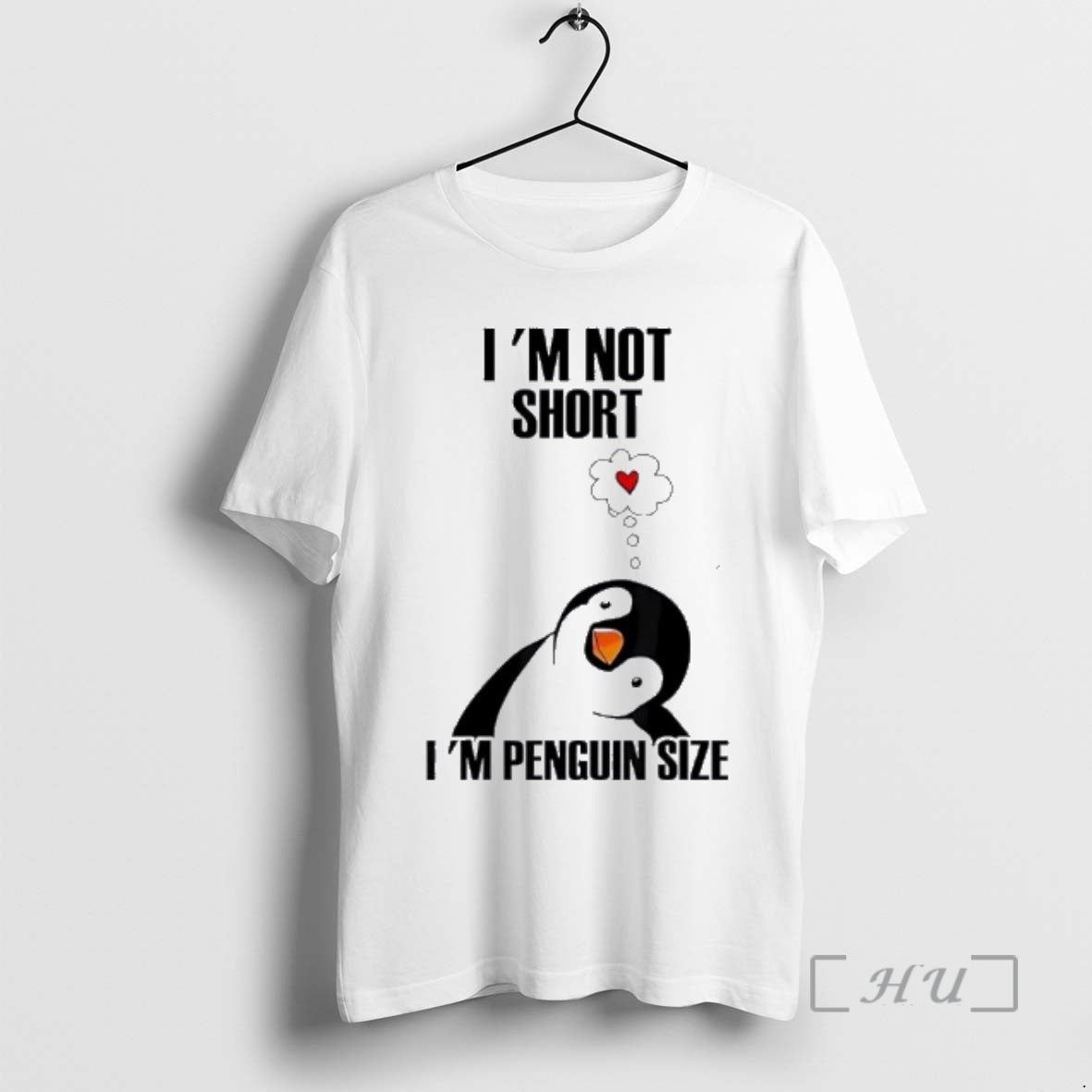 Officials Im Not Short Im Penguin Size T-Shirts, Hoodie, Sweatshirt | PureTeeCo.com