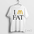 Officials Im Fat Mcdonalds Logo T-Shirts, Hoodie, Sweatshirt | PureTeeCo.com