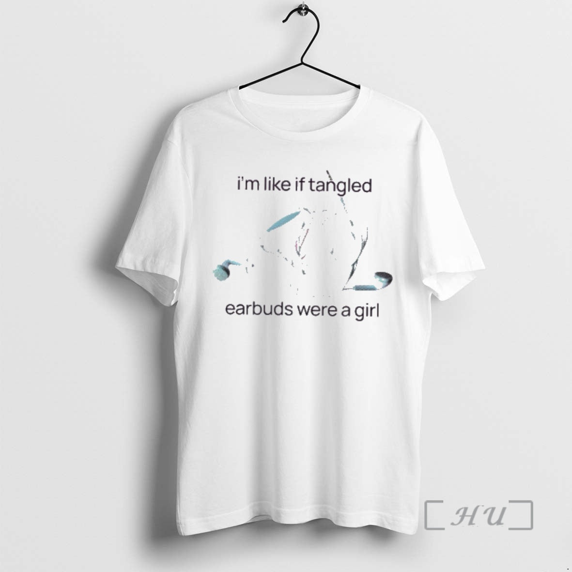 Officials Im Like If Tangled Earbuds Were A Girl T-Shirts, Hoodie, Sweatshirt | PureTeeCo.com