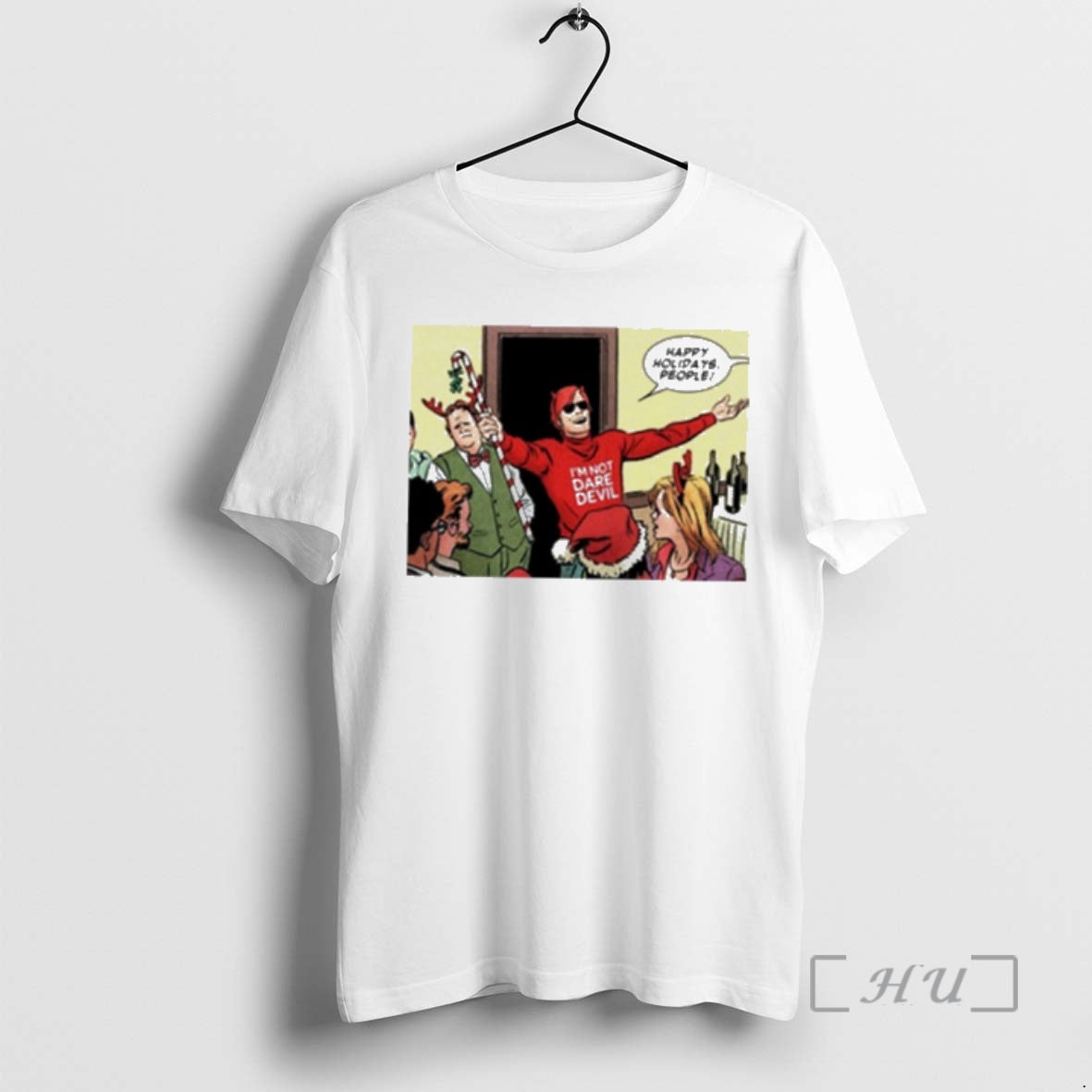 Officials Im Not Daredevil Happy Holiday People T-Shirts, Hoodie, Sweatshirt | PureTeeCo.com