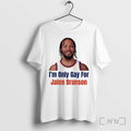 Officials Im Only Gay For Jalen Brunson Premium T Shirts Sweater Hoodie Jpg