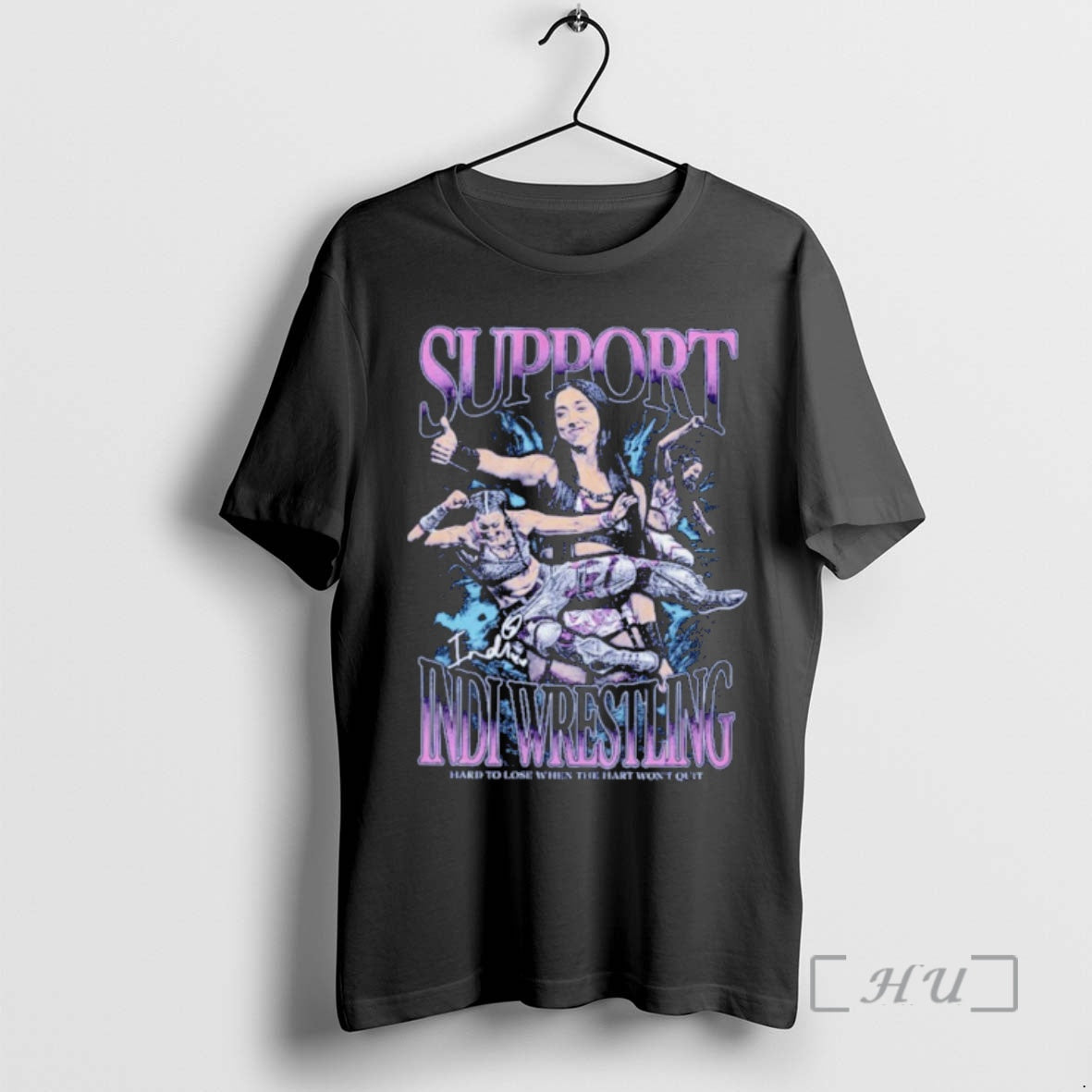 Officials Indi Hartwell Support Indi Wrestling Hard To Lose When The Hart Wont Quit Premium T-Shirts, Hoodie, Sweatshirt