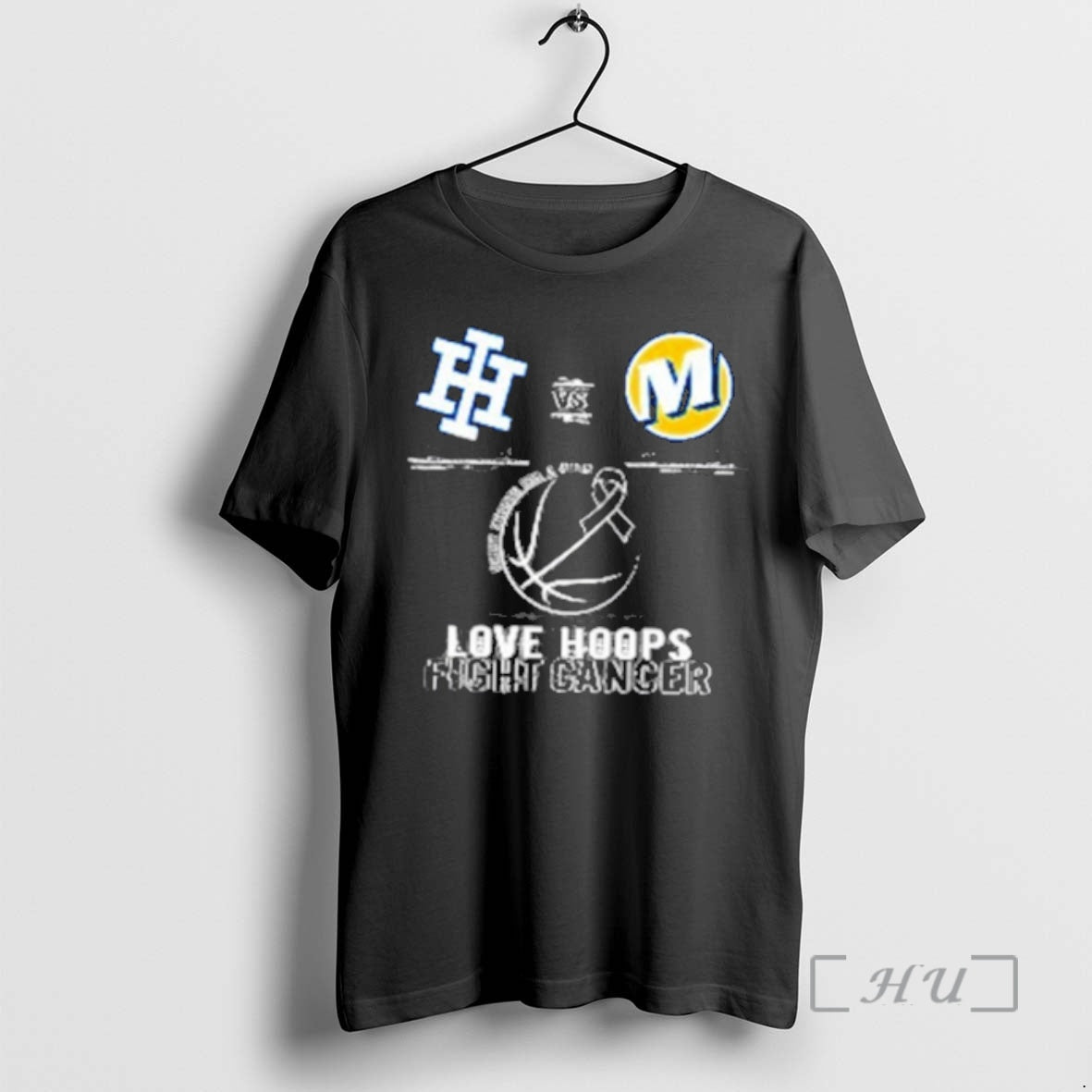 Officials Indian Hill Vs Mariemont Warriors 2026 Love Hoops Fight Cancer Premium T Shirts Sweater Hoodie, Sweatshirt