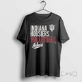 Officials Indiana Volleyball Text Logo Overlay 2025 T-Shirts, Hoodie, Sweatshirt | PureTeeCo.com