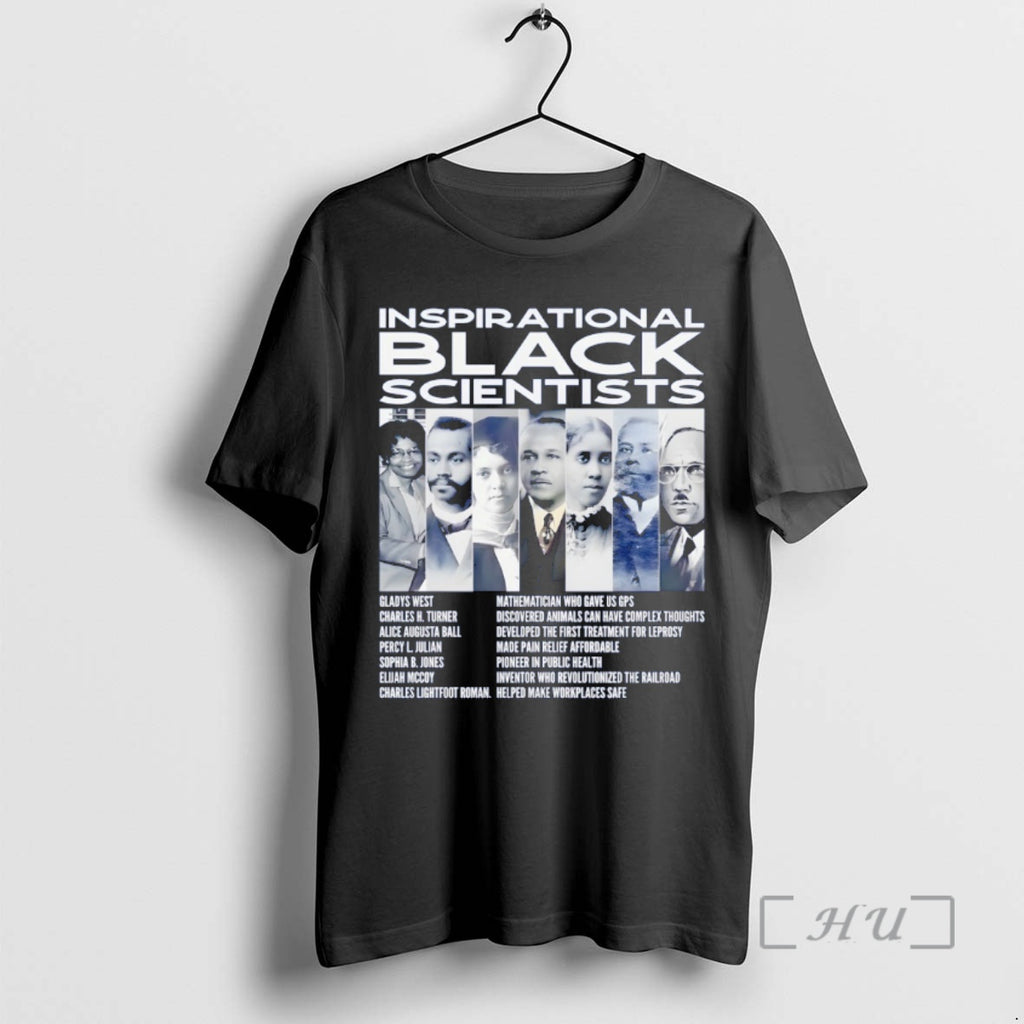 Officials Inspirational Black Scientists Black History Month T-Shirts, Hoodie, Sweatshirt | PureTeeCo.com