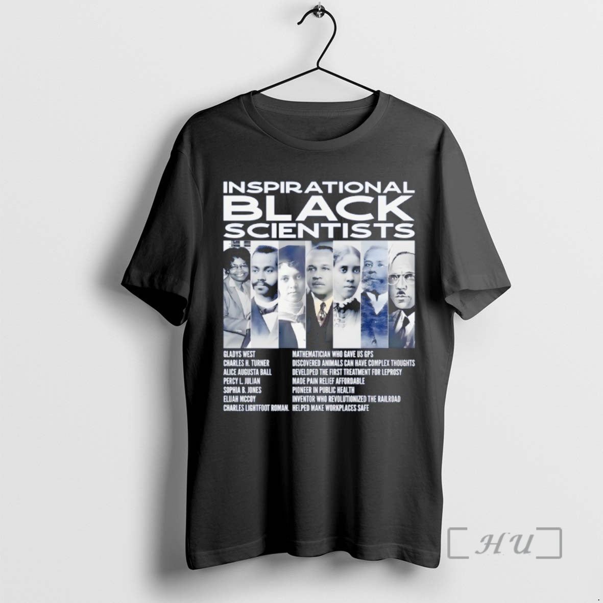 Officials Inspirational Black Scientists Black History Month T-Shirts, Hoodie, Sweatshirt | PureTeeCo.com