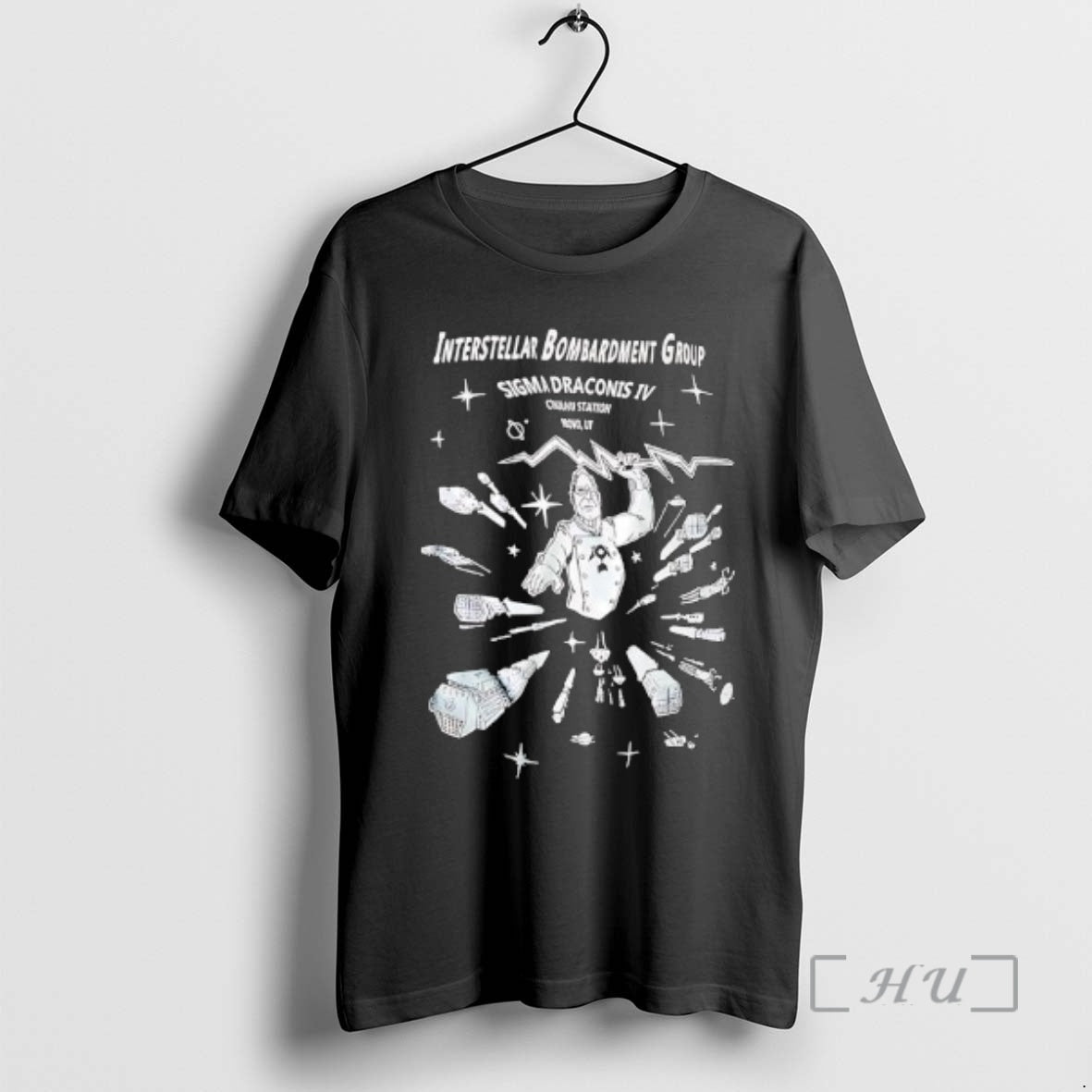 Officials Interstellar Bombardment Group Sigma Draconis Iv T-Shirts, Hoodie, Sweatshirt | PureTeeCo.com