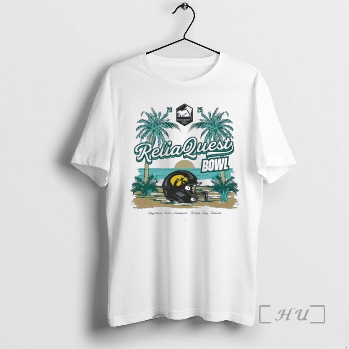 Officials Iowa Hawkeyes 2025 Reliaquest Bowl Beach Helmet T-Shirts, Hoodie, Sweatshirt | PureTeeCo.com