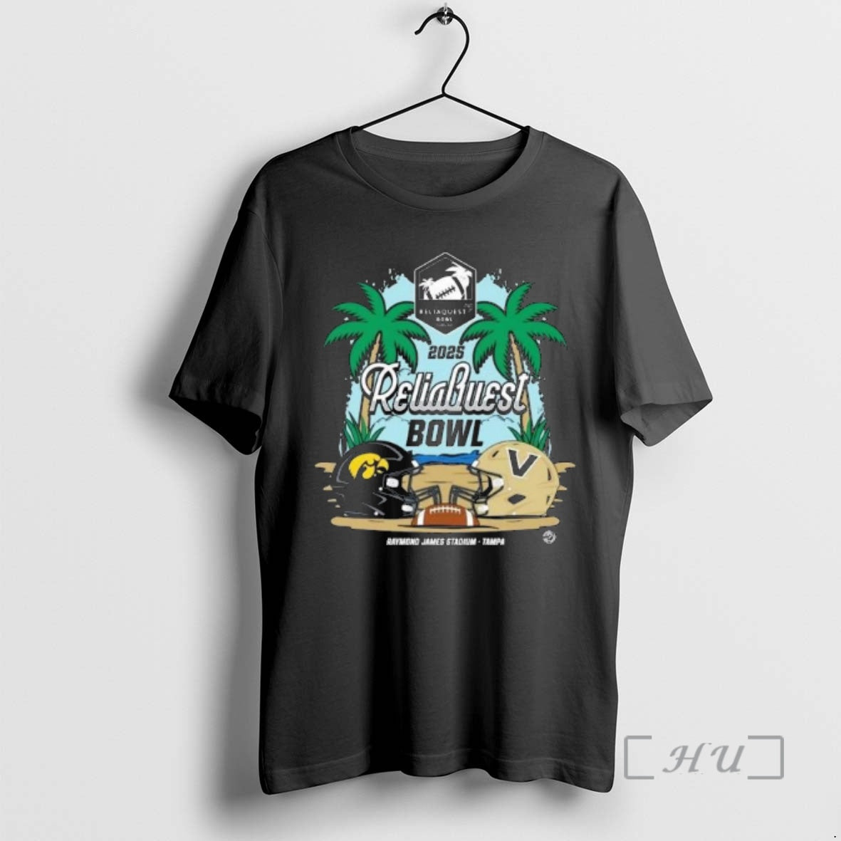 Officials Iowa Hawkeyes Vs Vanderbilt Commodores 2025 Reliaquest Bowl Head To Head Premium T Shirts Hoodie, Sweatshirt