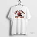 Officials Iowa State Cyclones Helmet Custom Player Name 2 Sided Shirt Sweater