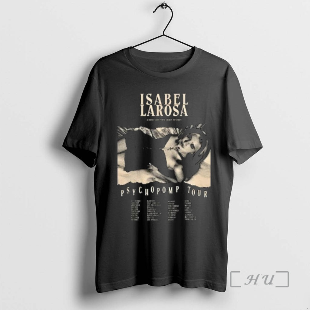 Officials Isabel Larosa Psychopomp Live Tour 2026 Circle Black T-Shirts, Hoodie, Sweatshirt | PureTeeCo.com
