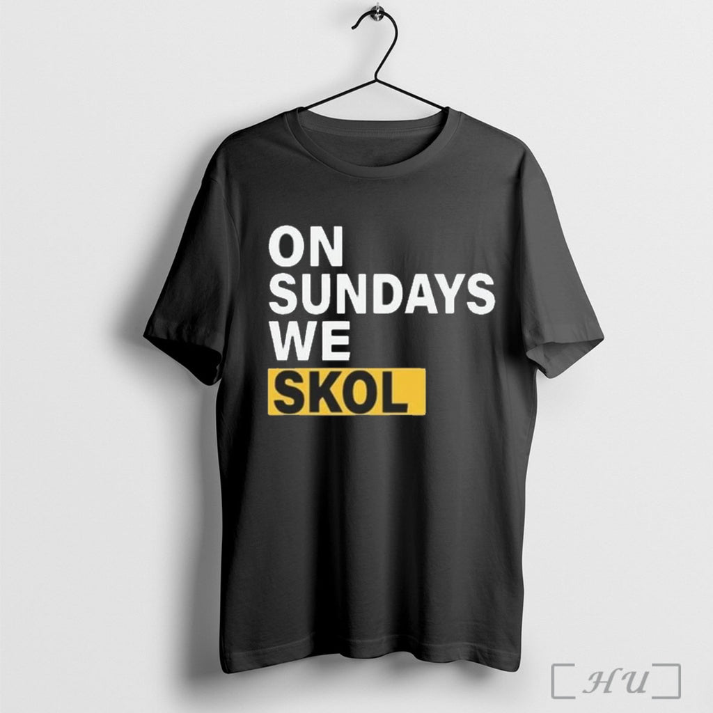 Officials J J Mccarthy On Sundays We Skol T Shirt