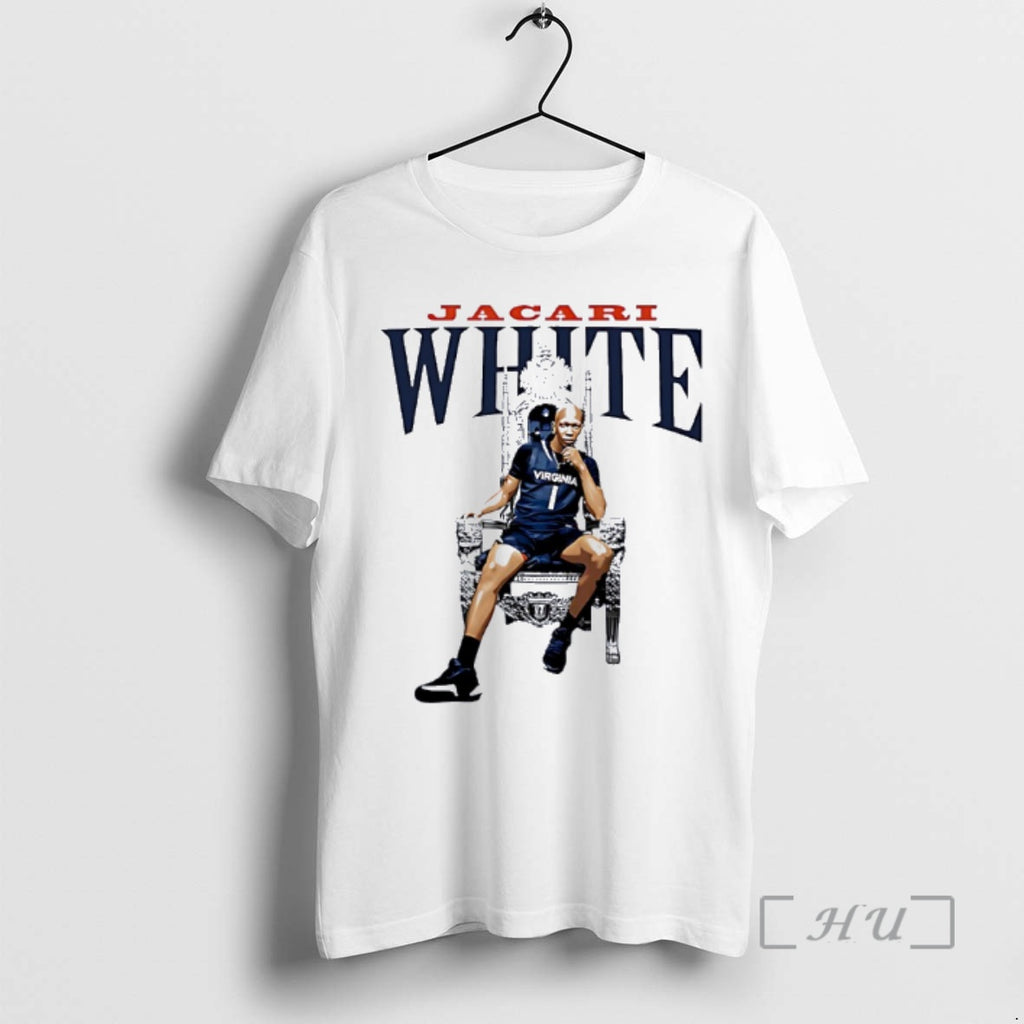 Officials Jacari White 6 Of Virginia Cavaliers Mens Basketball Illustrated T-Shirts, Hoodie, Sweatshirt | PureTeeCo.com