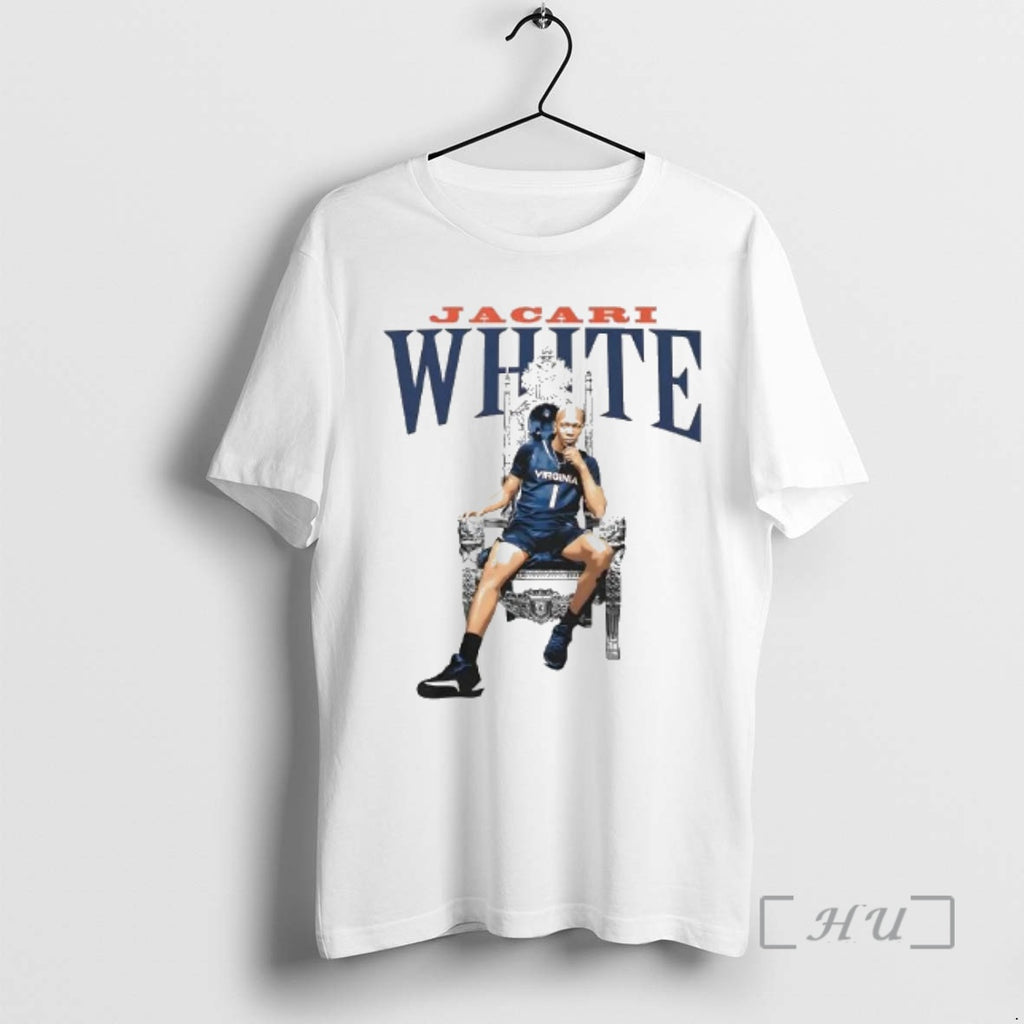 Officials Jacari White Portrait The King Virginia Cavaliers T-Shirts, Hoodie, Sweatshirt | PureTeeCo.com