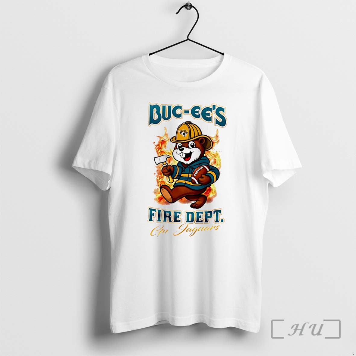 Officials Jacksonville Jaguars Buc Ees Fire Dept Go Bears Firefighter Strong Tee Premium T Shirts