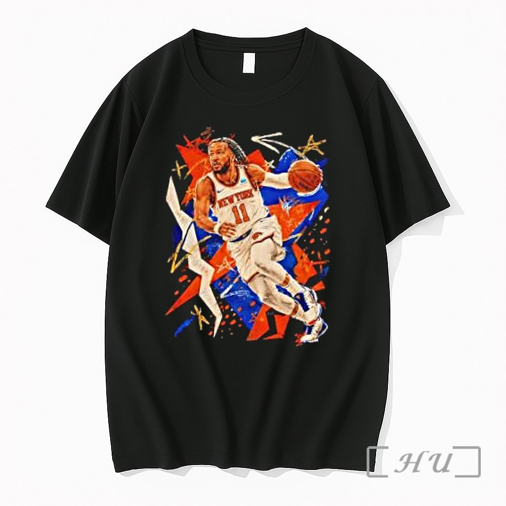 Officials Jalen Brunson New York Knicks Basketball Player Art